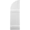 Ekena Millwork Americraft 5-Board (2 Batten) Wood Joined Board-n-Batten Shutters w/ Arch Top, ARW101BQ518X77WHH, PR ARW101BQ518X77WHH - alternate 2
